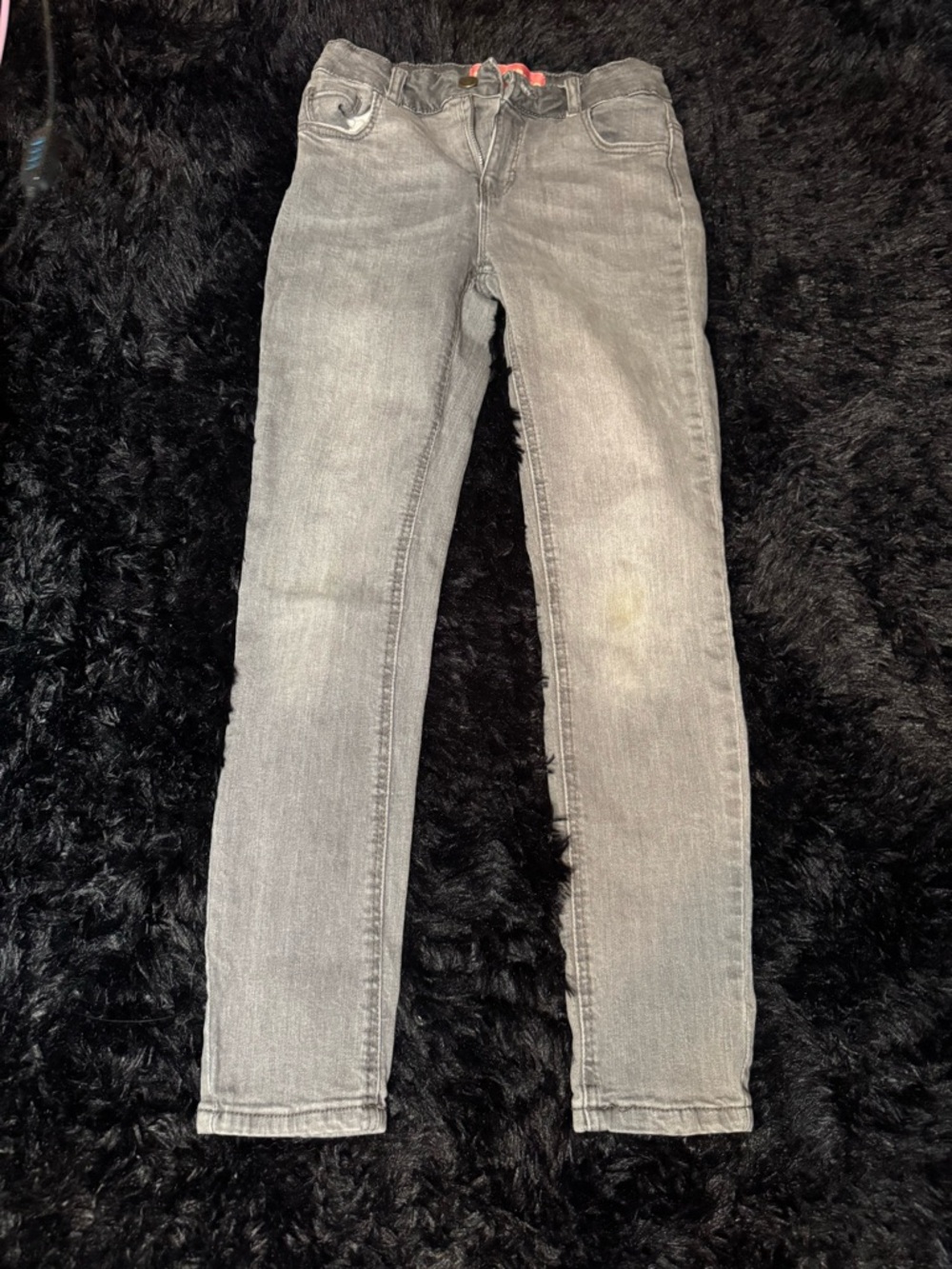 2/$10 Kids Slim Gray Stretch Jeans